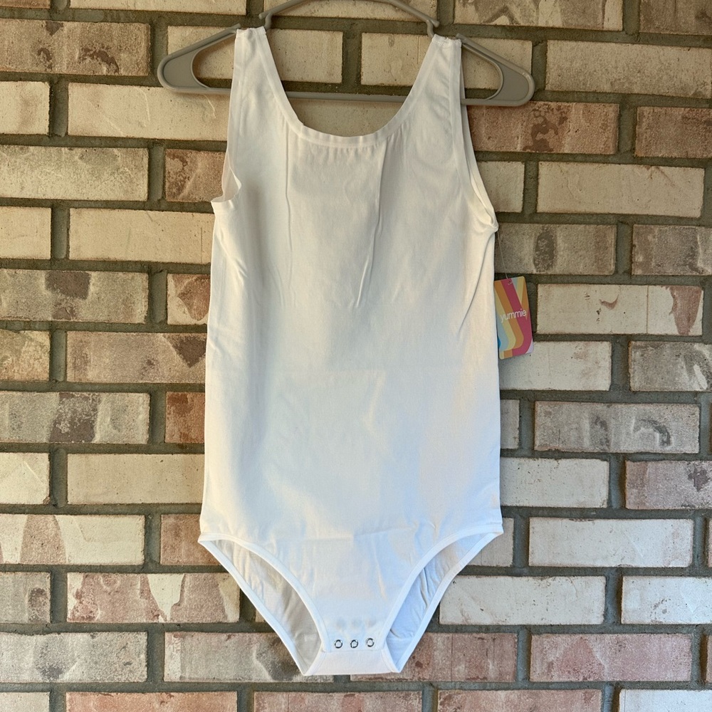 White Sleeveless yummie shapewear 1X / 2X
